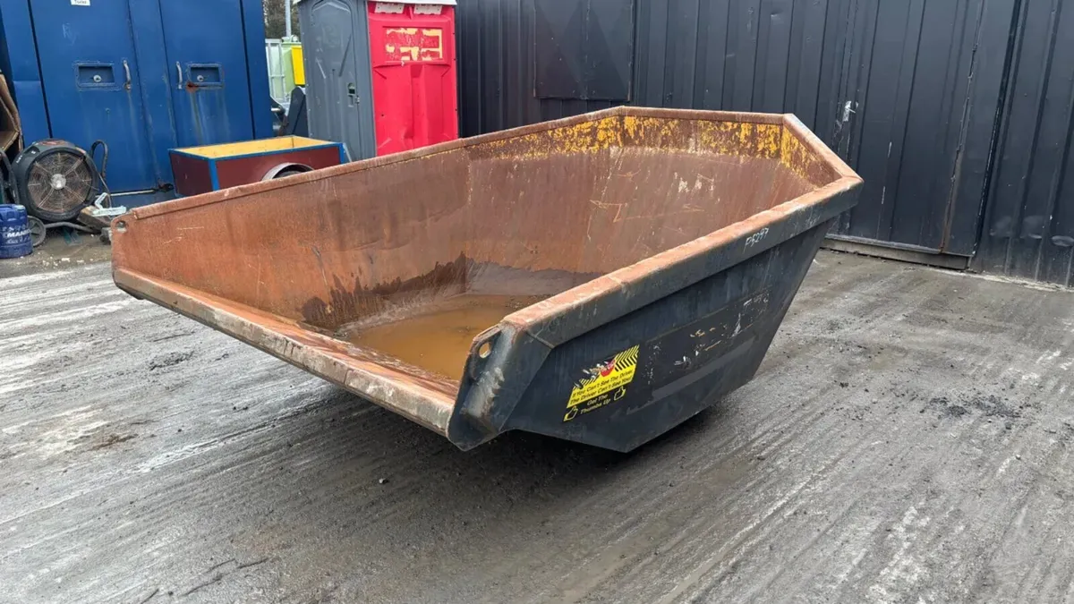 6 Ton Dumper Skip – Heavy Duty Site Bin - Image 3