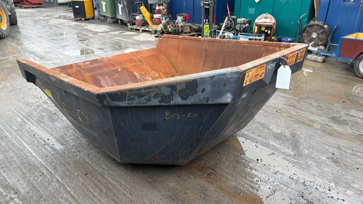 6 Ton Dumper Skip – Heavy Duty Site Bin - Image 4