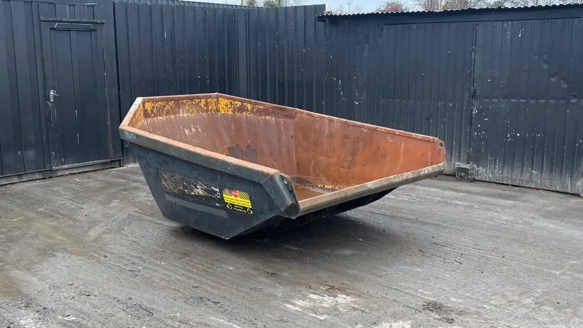 6 Ton Dumper Skip – Heavy Duty Site Bin - Image 1