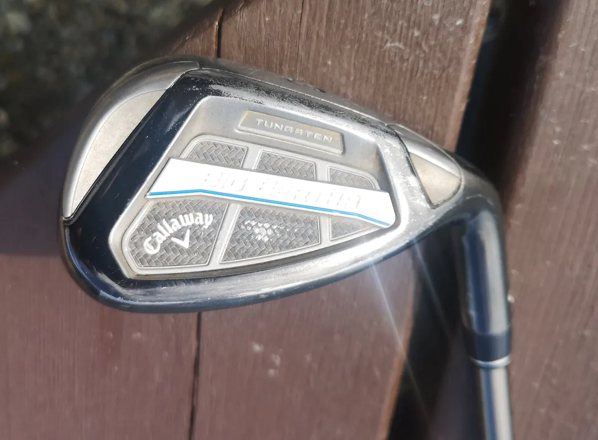 Ladies Callaway Big Bertha, tungsten, OS Sandwedge - Image 1