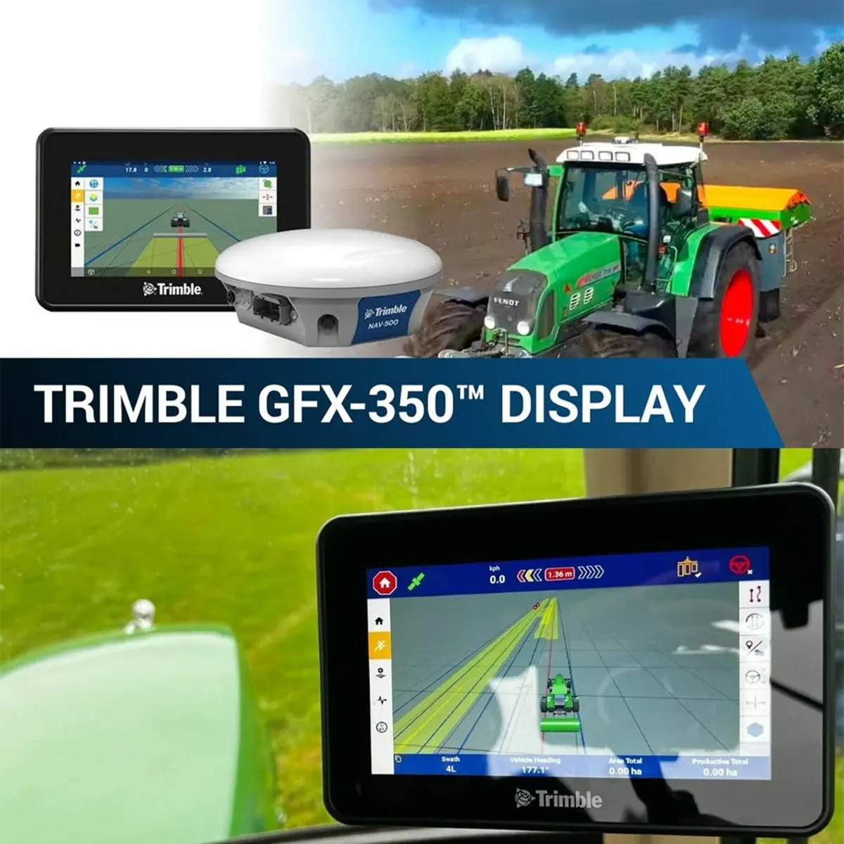 Trimble GPS - GFX350 Display & Nav500 - Image 1