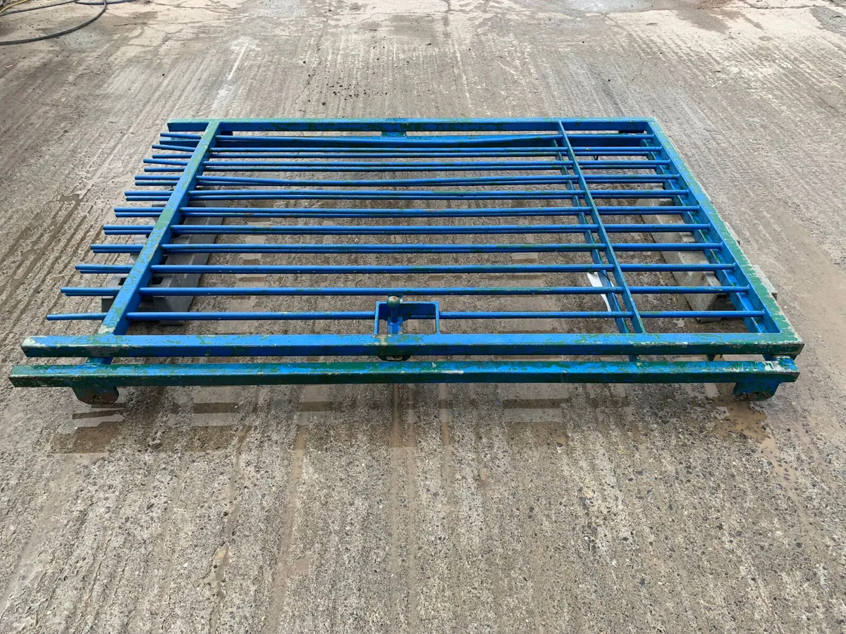 10 ft x 8 ft iron gates - Image 3