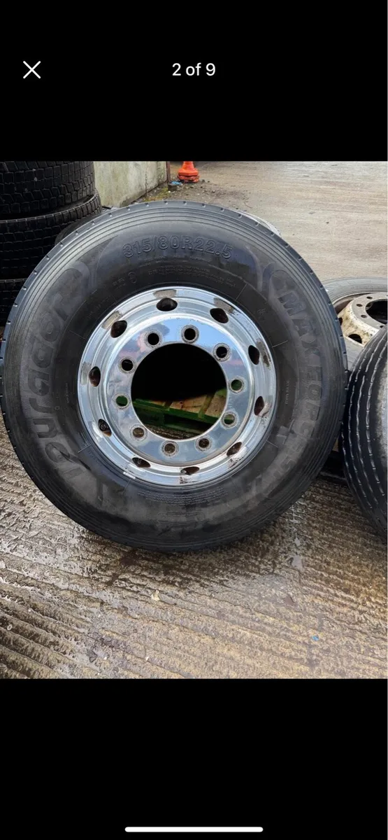 Alcoa Alloy Wheels 4 drives&4 steers - Image 2