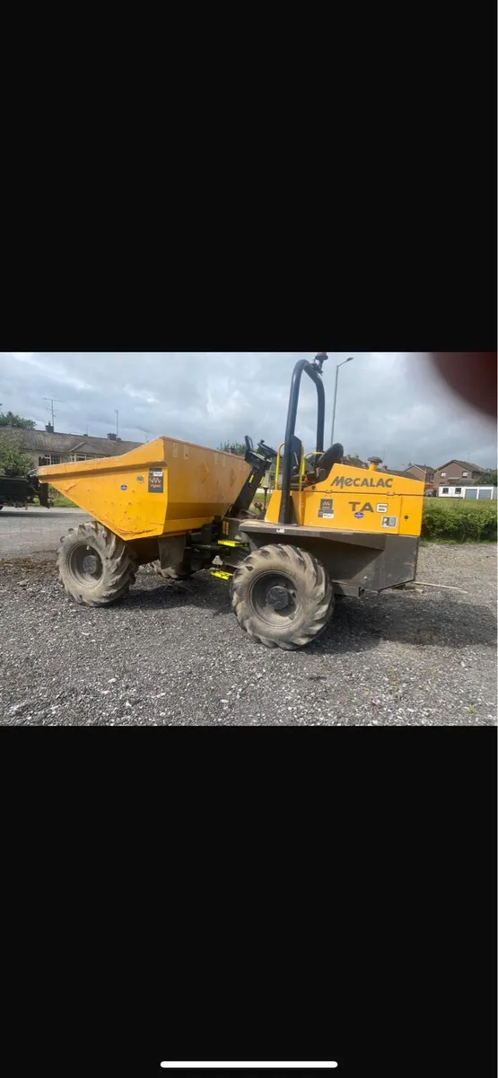 Mecalac 6t dumper - Image 1