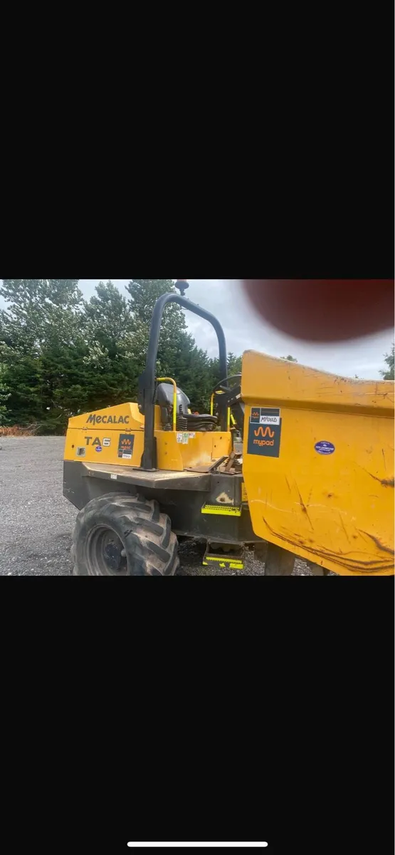Mecalac 6t dumper - Image 4
