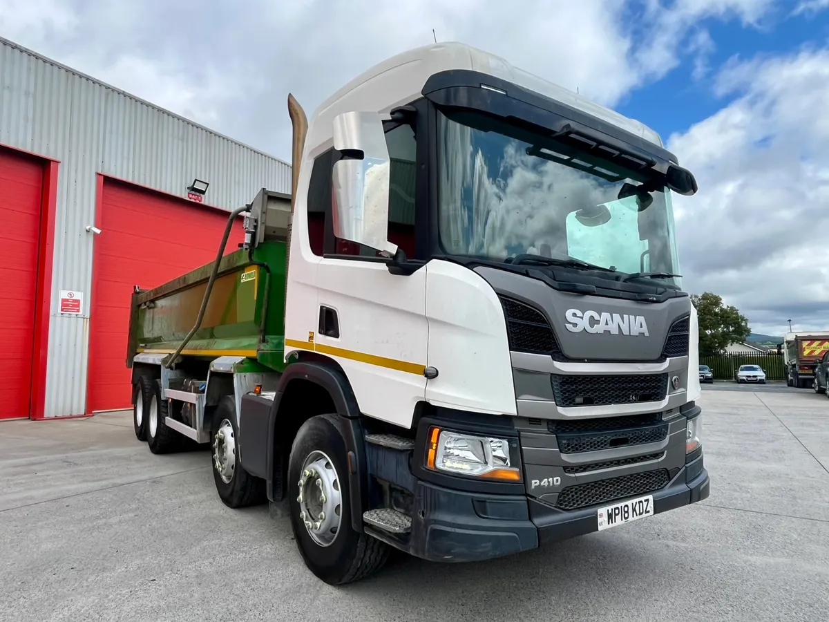 2018 Scania P410 XT 8x4 Tipper - Image 2