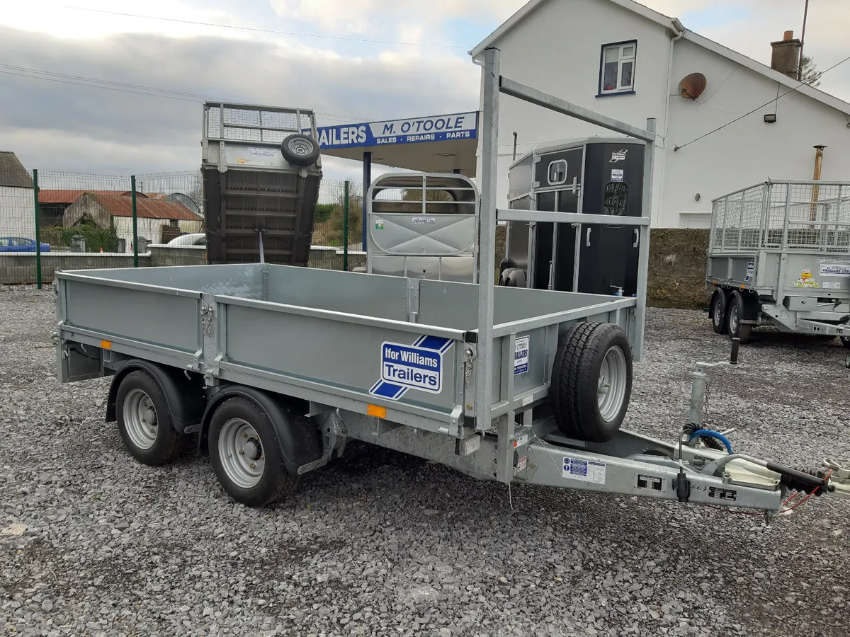 IFOR WILLIAMS  10' x 5'6" DROPSIDE TRAILER - Image 1