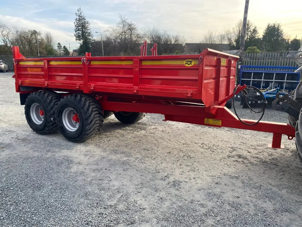 Donnelly 14ft Twin Axle Tipping Trailer - Image 1