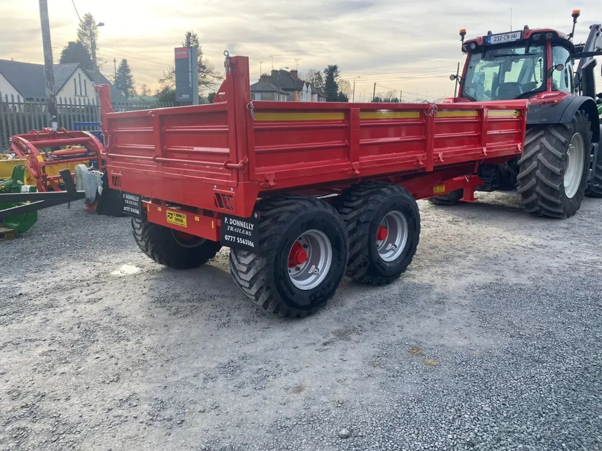 Donnelly 14ft Twin Axle Tipping Trailer - Image 4