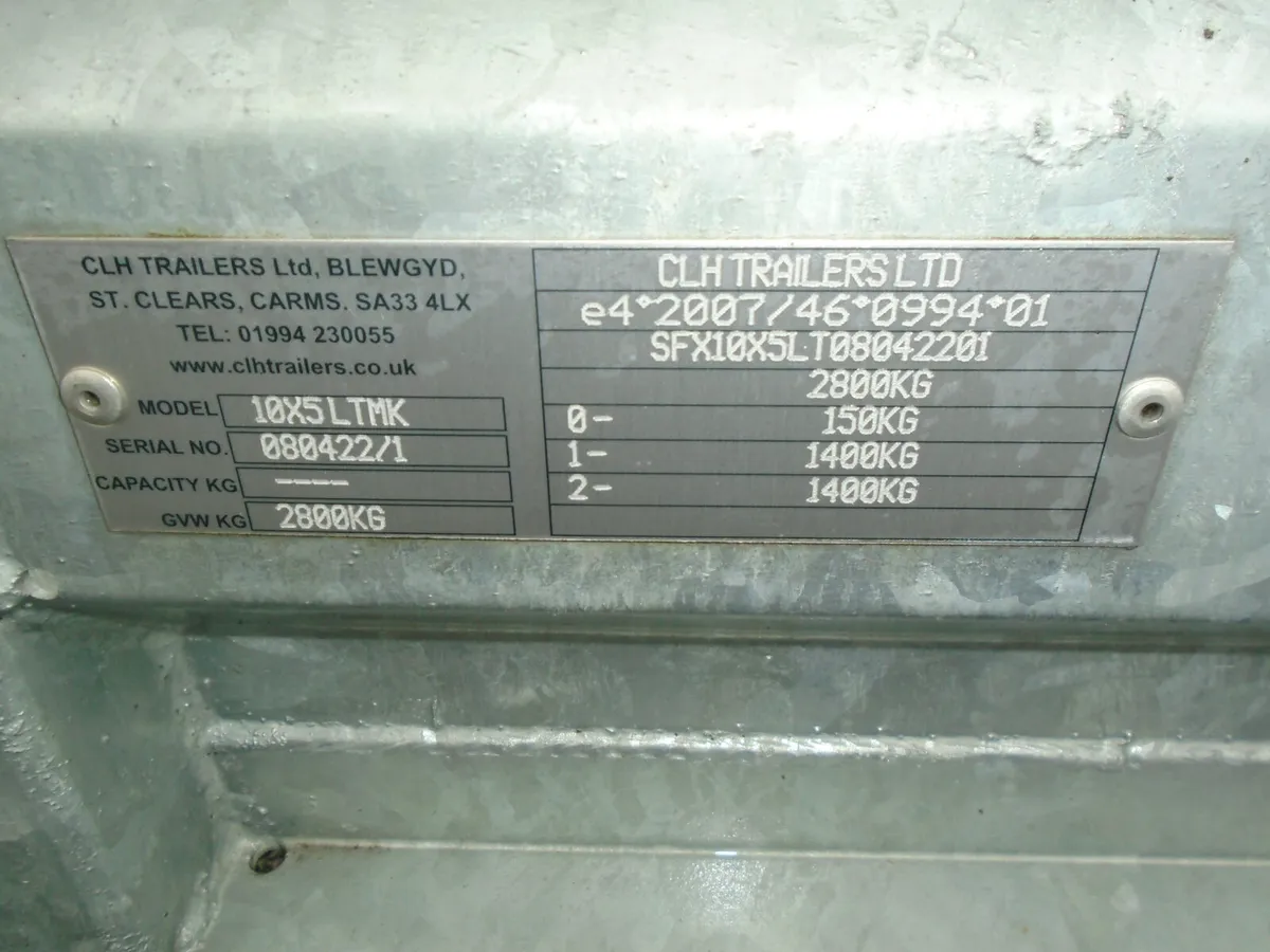 Heavy duty Builder trailer - Image 3