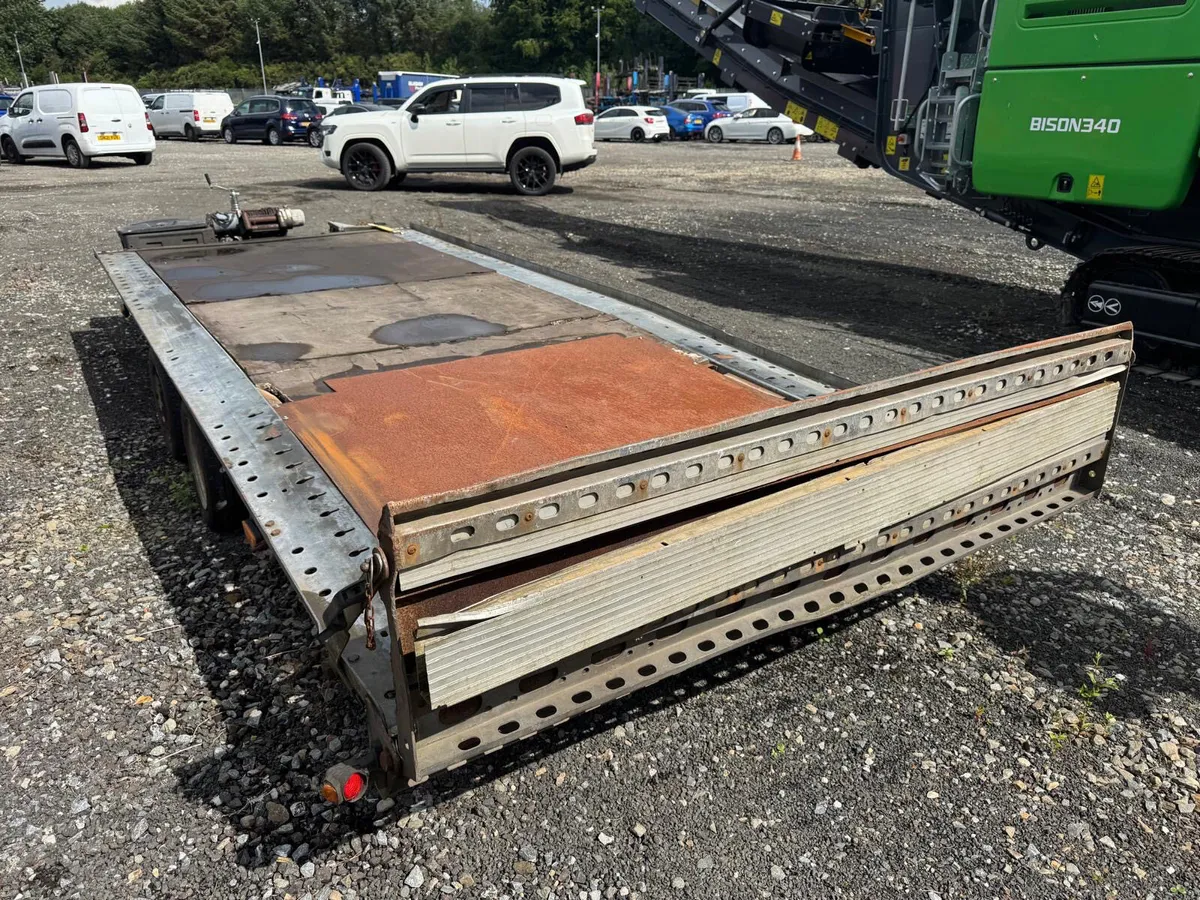 Tilt Bed Trailer and Wench - Image 2