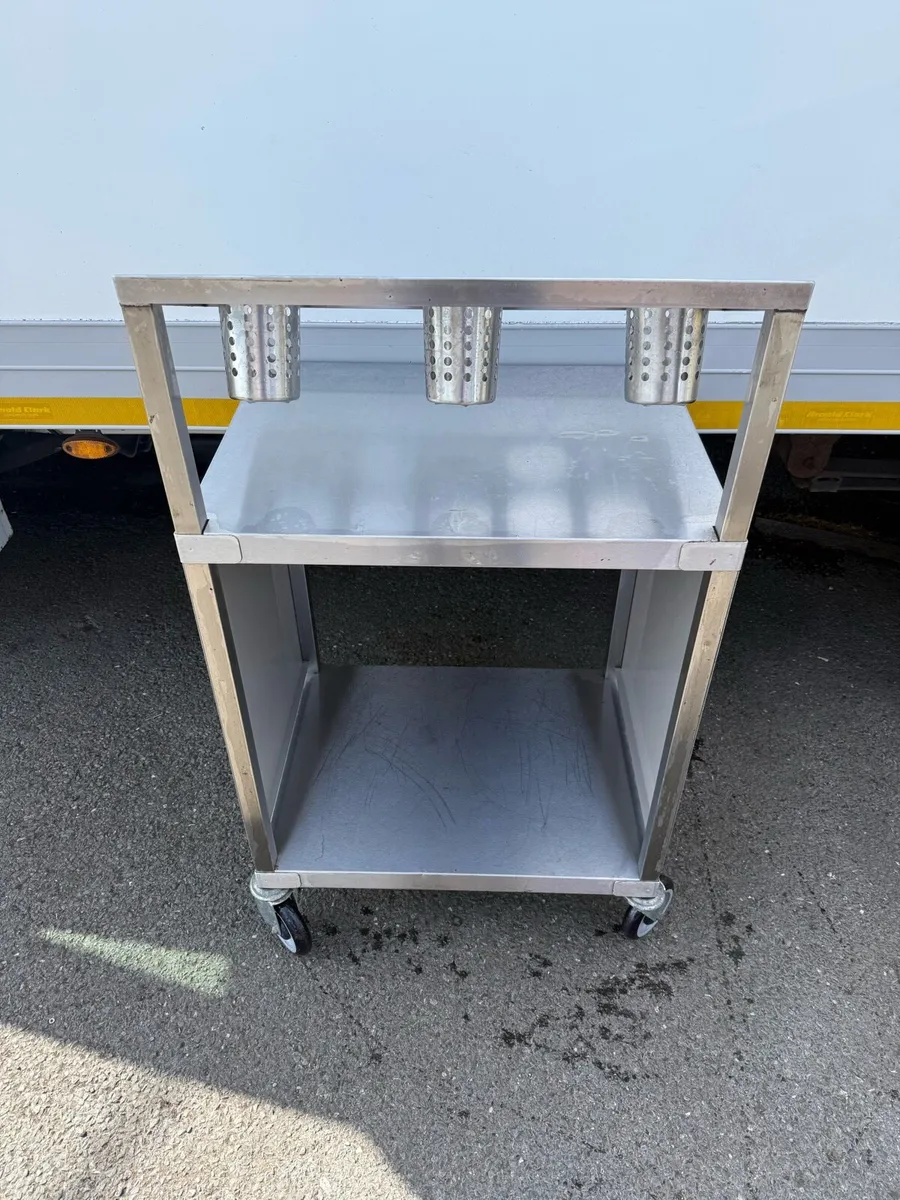 Stainless steel condiments stand - Image 4