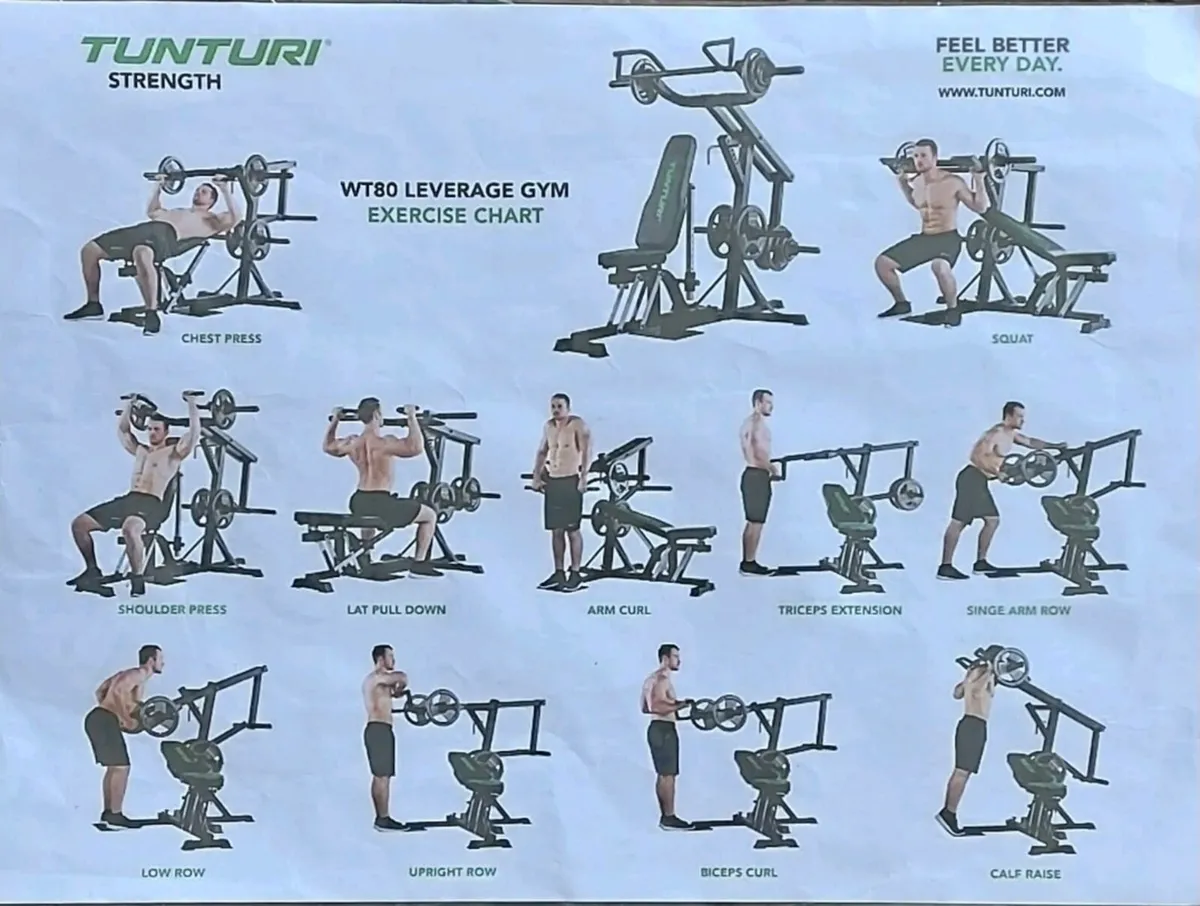 Leverage Gym Benche Not included Plates - Image 2