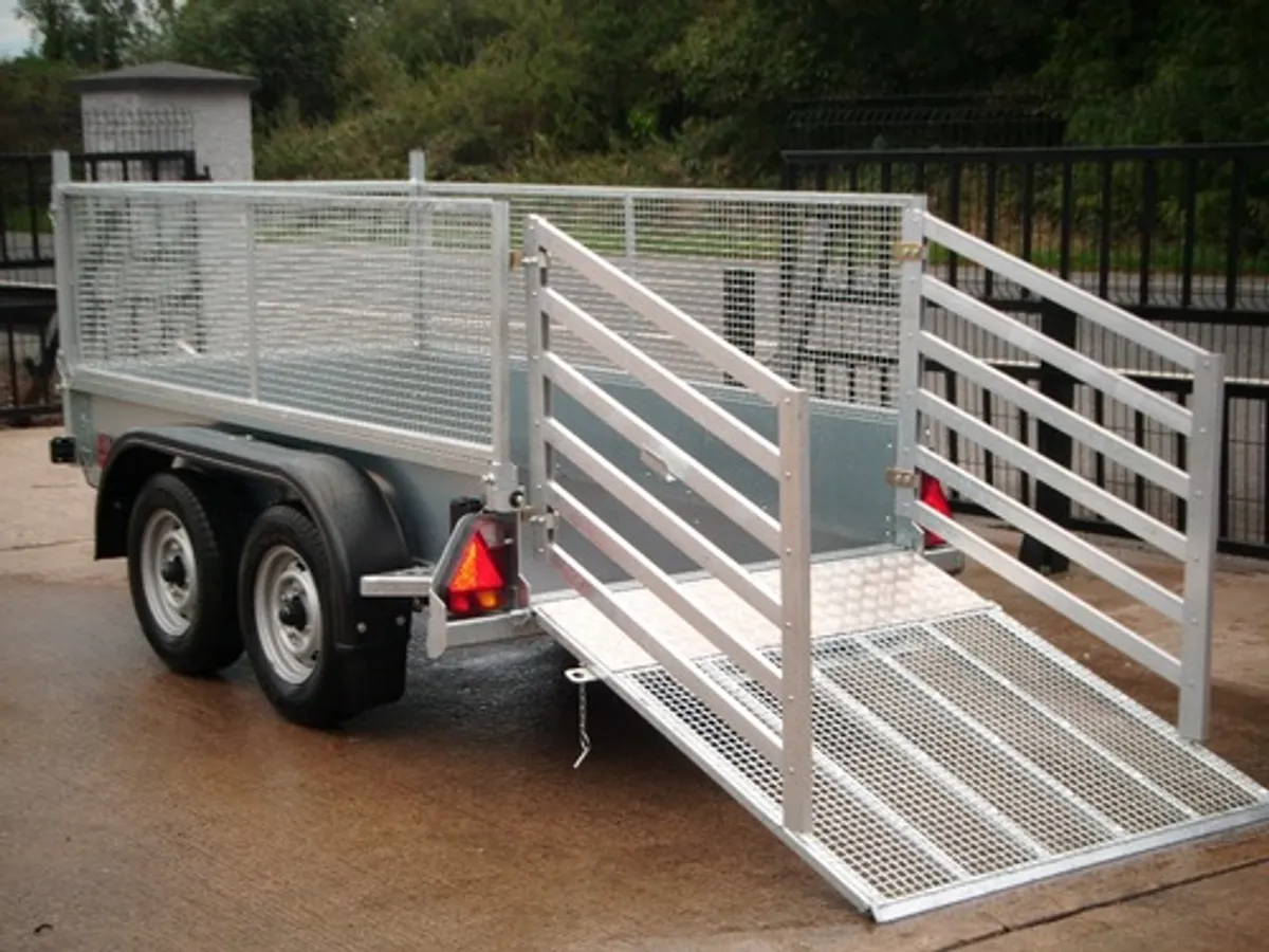 New 8,2 x 4,2  twin 2 ton Nugent trailer - Image 4