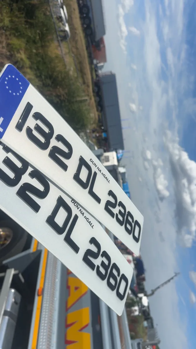 Ultimate gel number plates delibered - Image 2