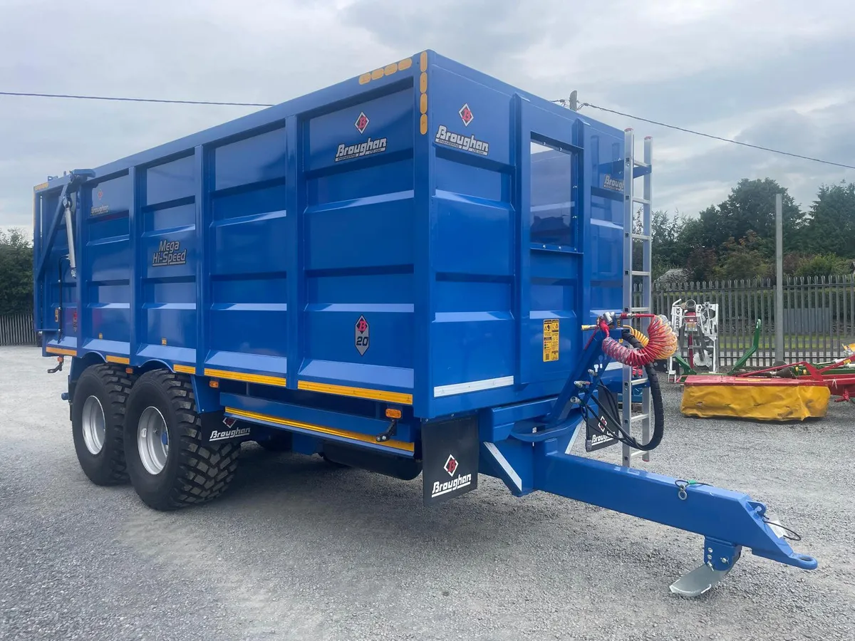 Broughan 20ft Grain Trailer IN STOCK !!! - Image 1