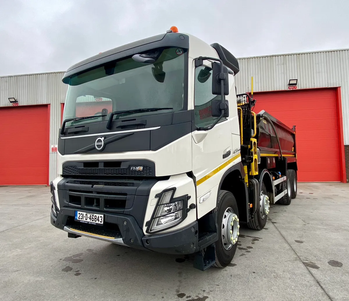 2023  Volvo FMX 420 Tipper Grab - Image 1