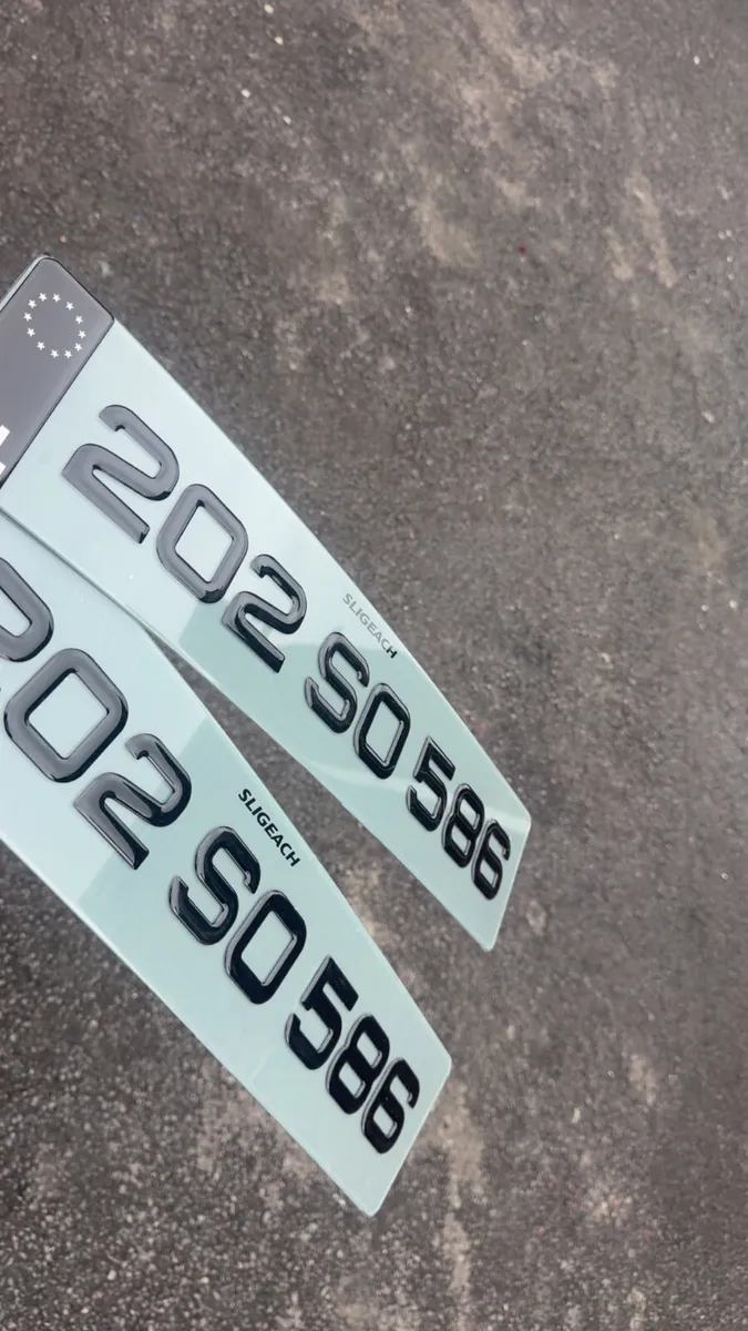 Number plates delivered nationwide - Image 2