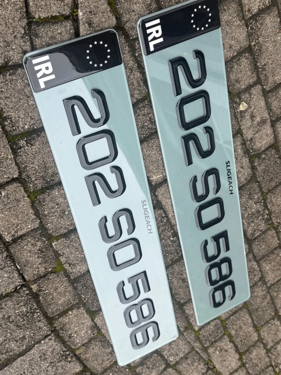 Number plates delivered nationwide - Image 1