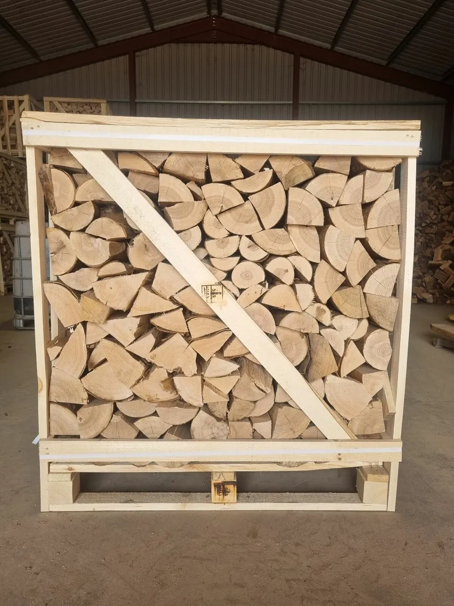 Ash Kiln Dried Firewood 1.2m3 Crate - Image 3