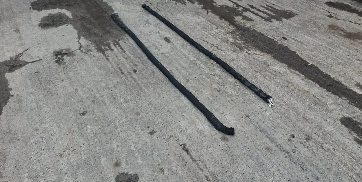 Heavy-Duty Sleeved Tow Chains - Image 1