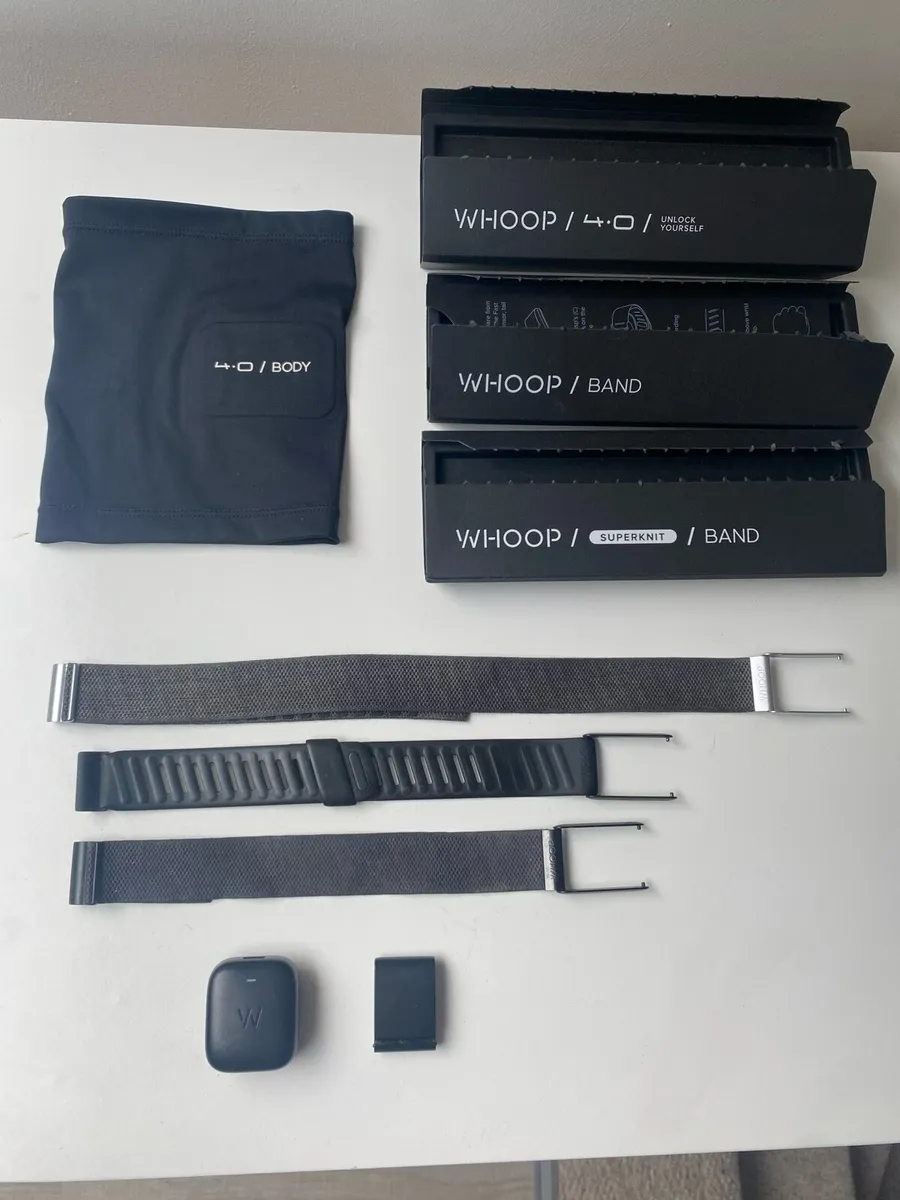 WHOOP 4.0 Fitness Tracker and straps - Image 1