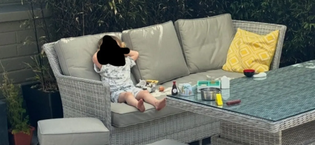 Garden dining set - Image 3