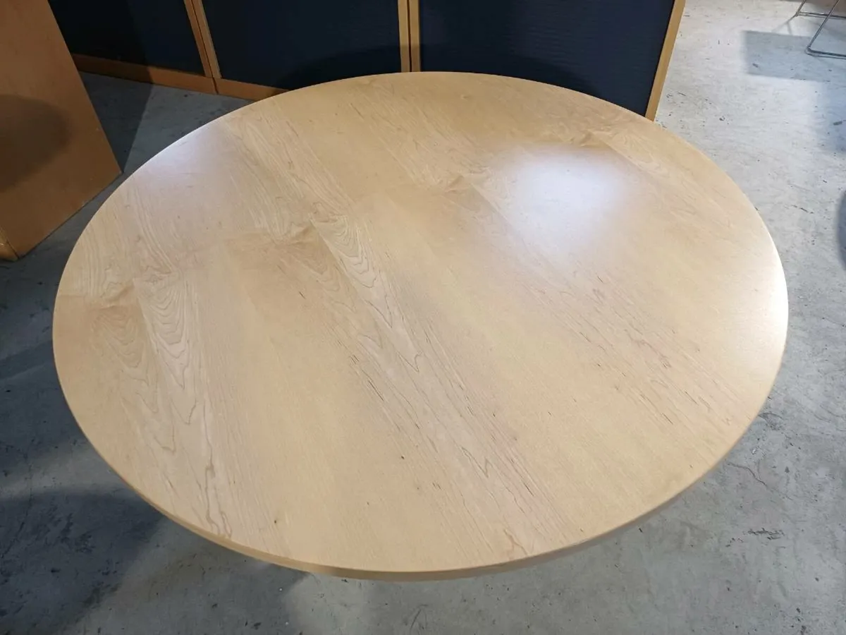 Maple Wood Canteen / Meeting Room Tables - Image 2
