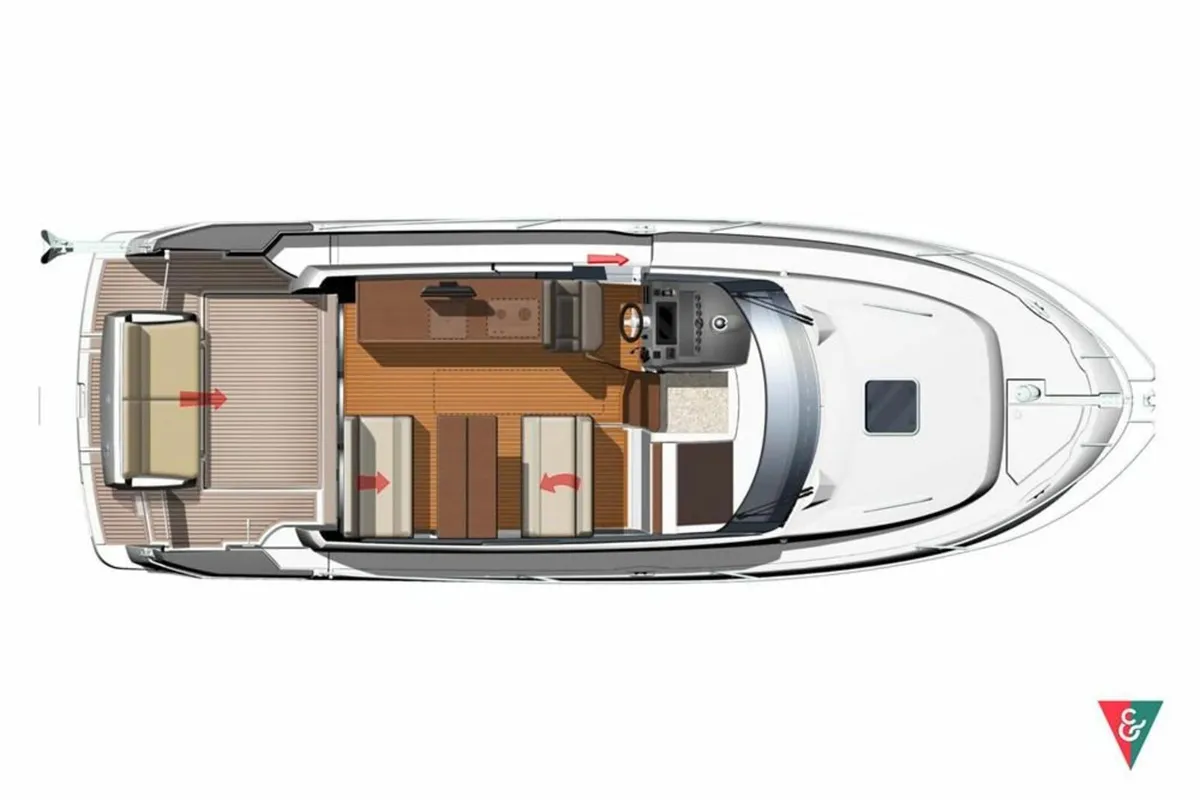 Jeanneau NC9 Cruiser 2013 with tender - Image 4