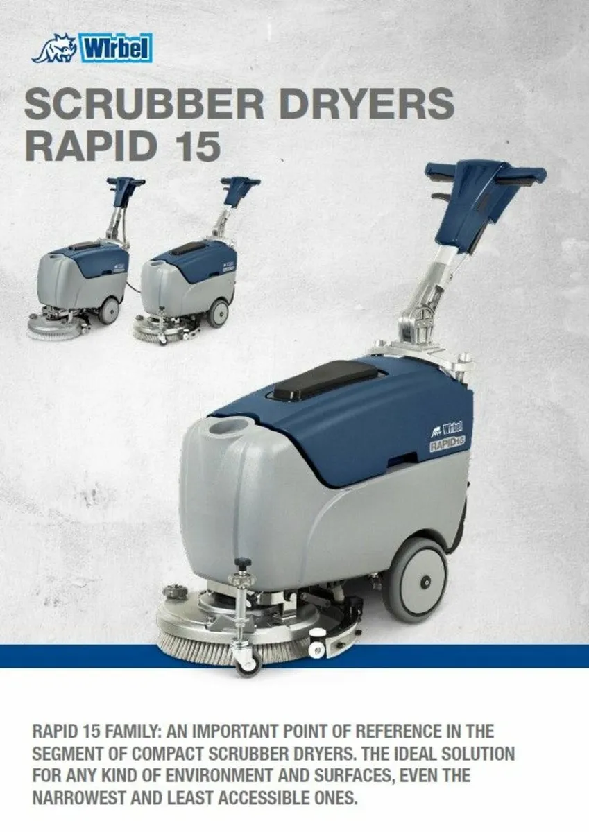 Second-Hand Wirbel Scrubber Dryer as new - Image 2