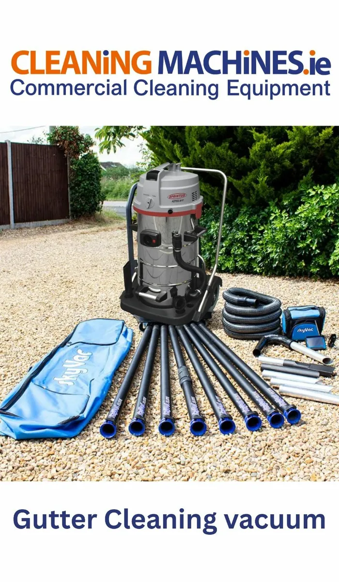 Gutter Cleaning Vacuum – Commercial spec - Image 1