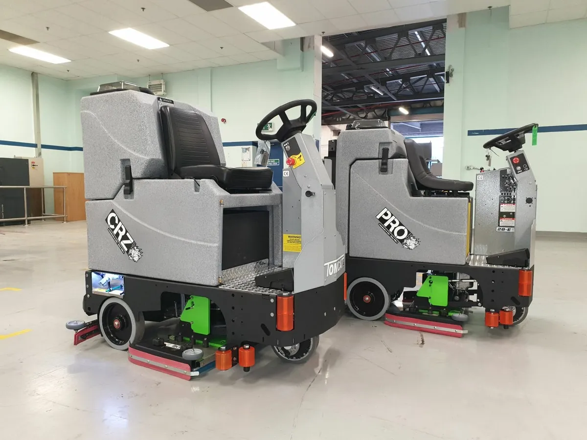 Tomcat Ride-On Scrubber Dryers - Brand new - Image 1