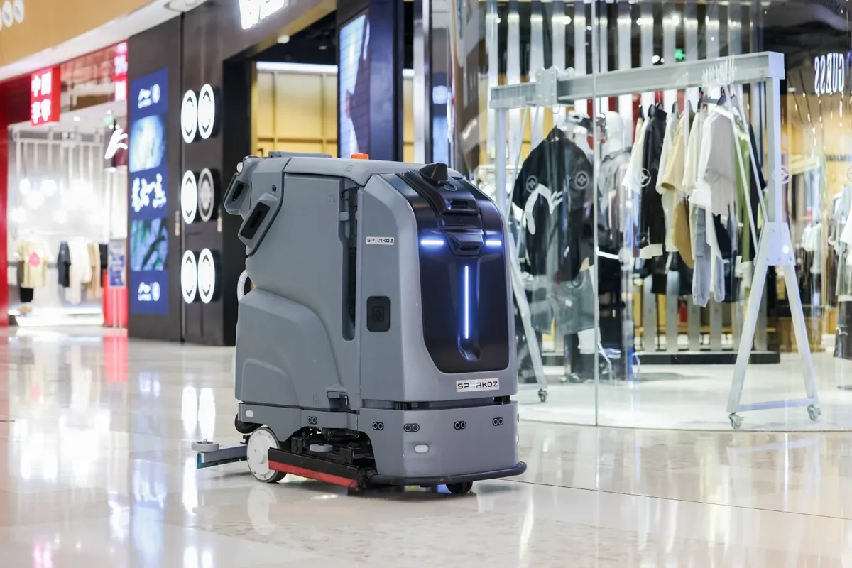 Sparkoz TN70 Robotic Scrubber Dryer - Image 1
