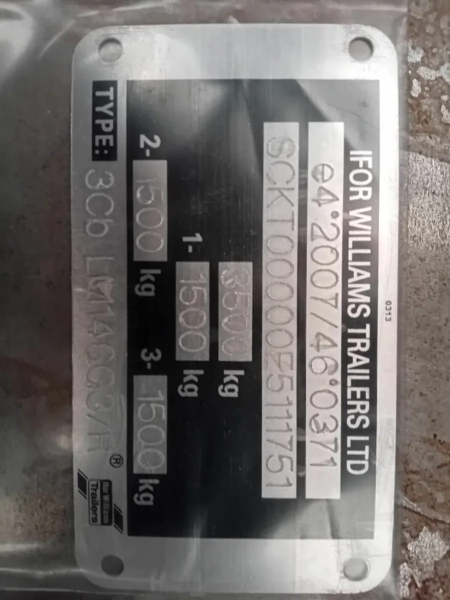 S/H LM146G TRI IFOR WILLIAMS TRAILER - Image 2