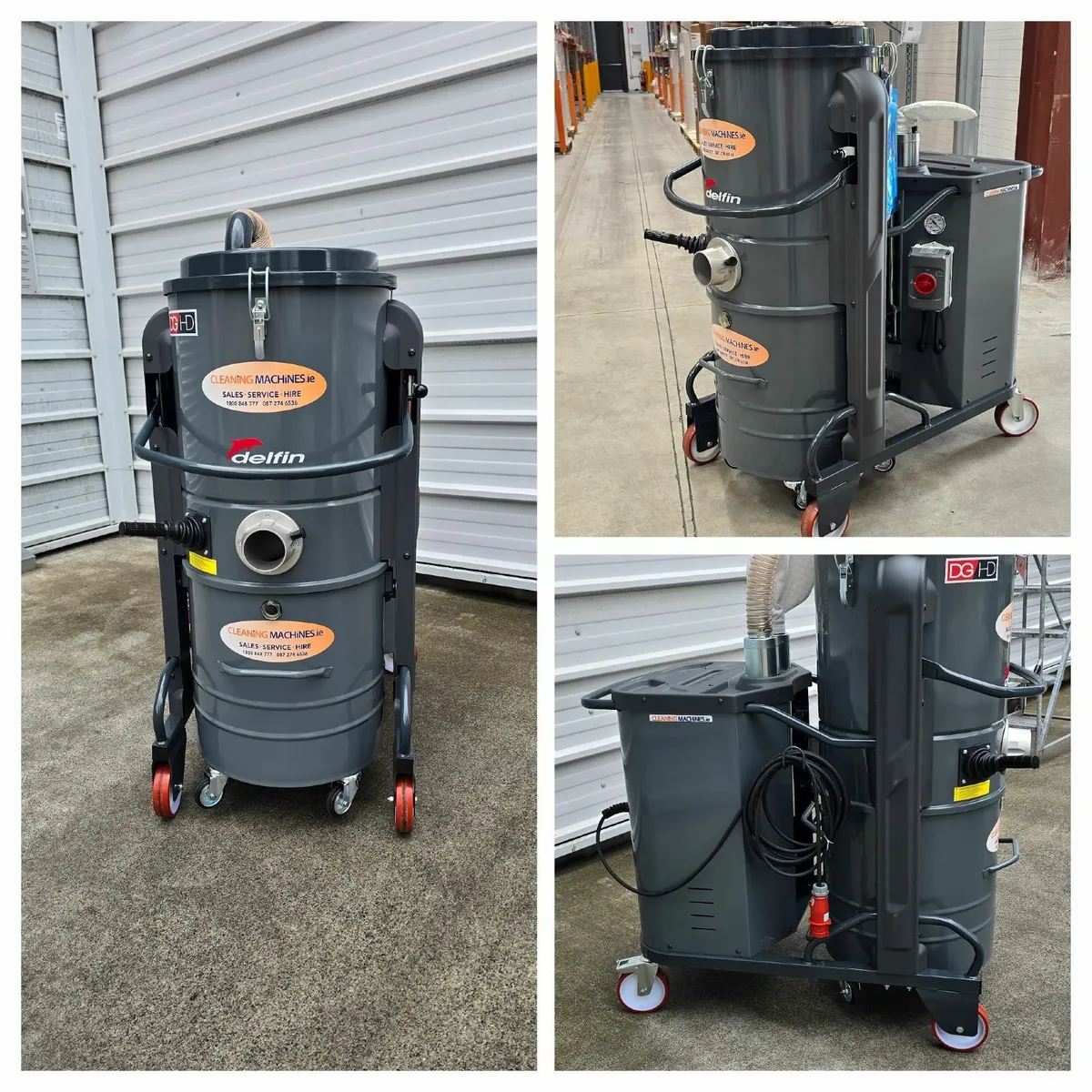 Delfin Industrial Vacuum Cleaners –Brand new - Image 3