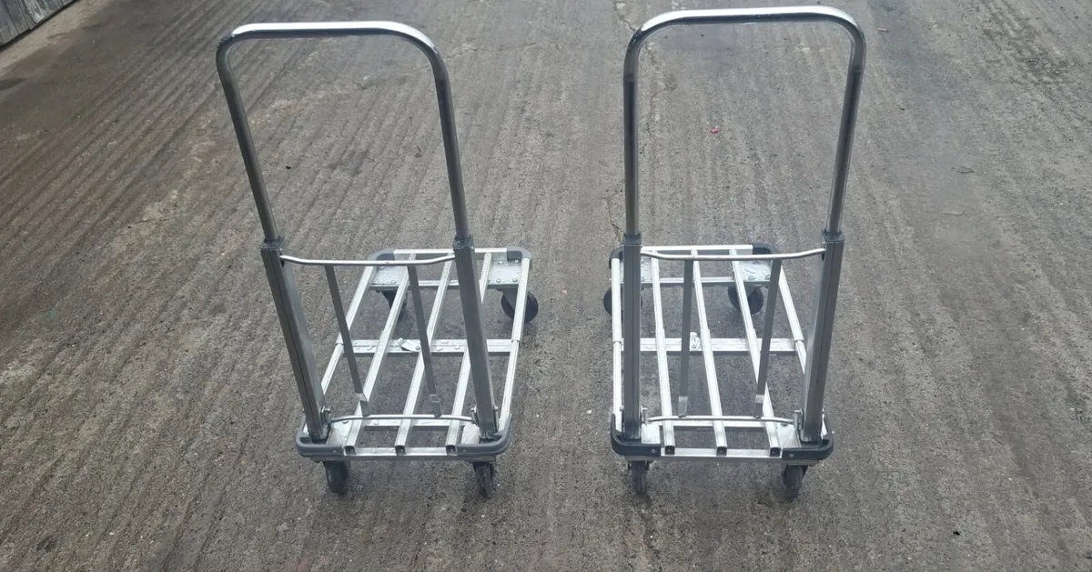 Heavy-Duty Flatbed Trolley - Image 4