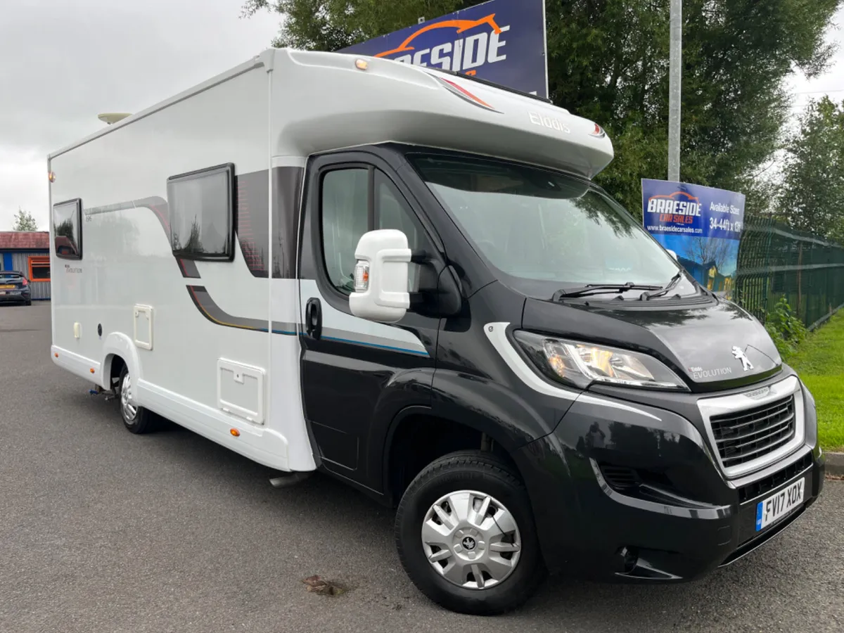 2017 ELDDIS EVOLUTION 196 6 BERTH MOTORHOME - Image 1