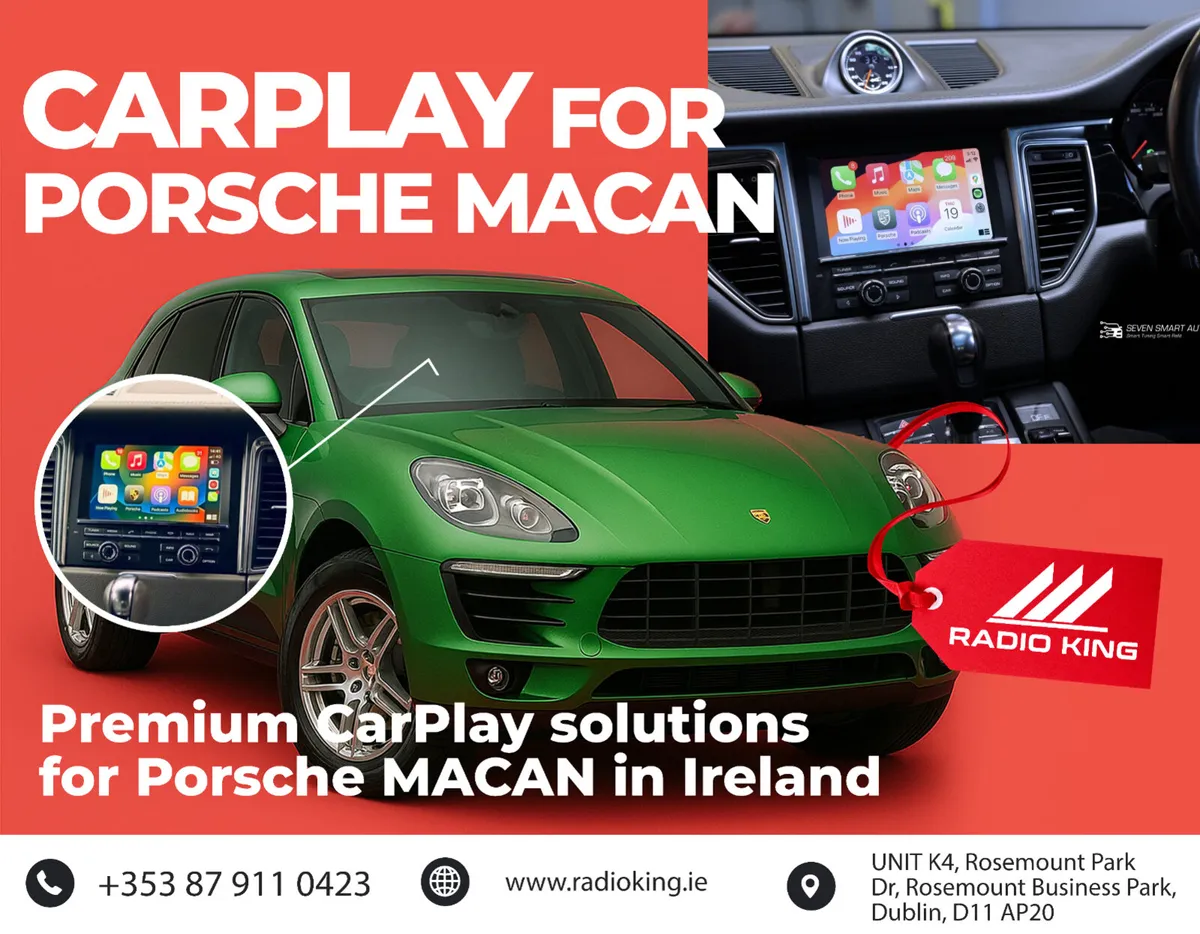 Apple CarPlay Box Upgrade for Porsche Macan