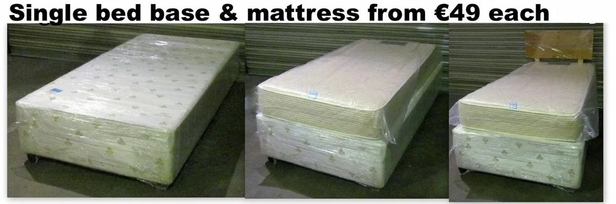 Bed bases & Mattresses - Image 1