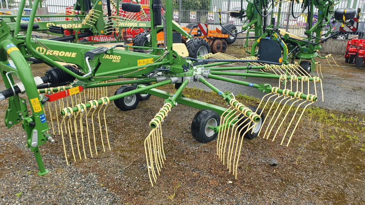 New Krone S460 15 Foot Rake on Special - Image 3