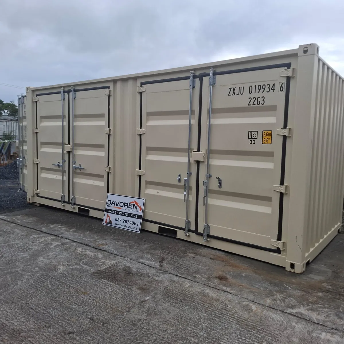 20ft Open side containers - Image 1