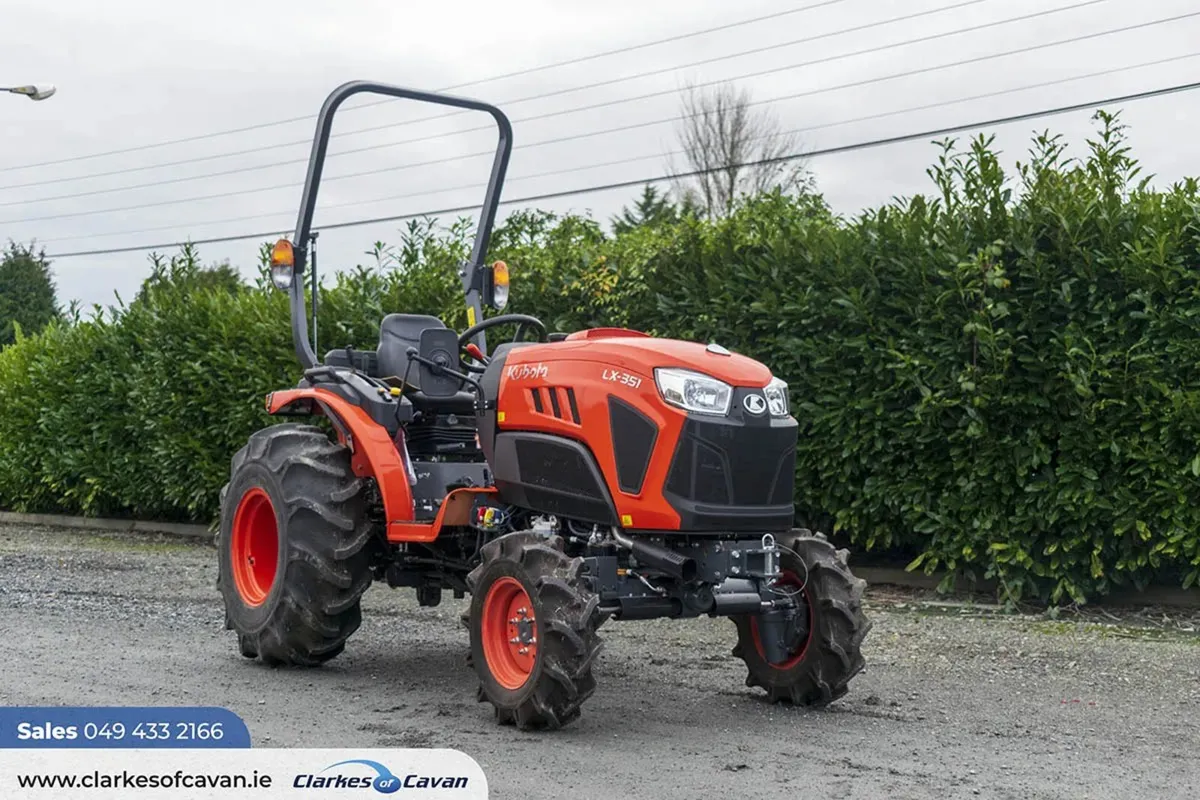 New Kubota LX351 ROPS Compact Tractor - Image 4