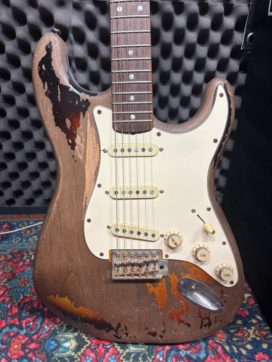 Rory Gallagher Custom Stratocaster Guitar - Image 4