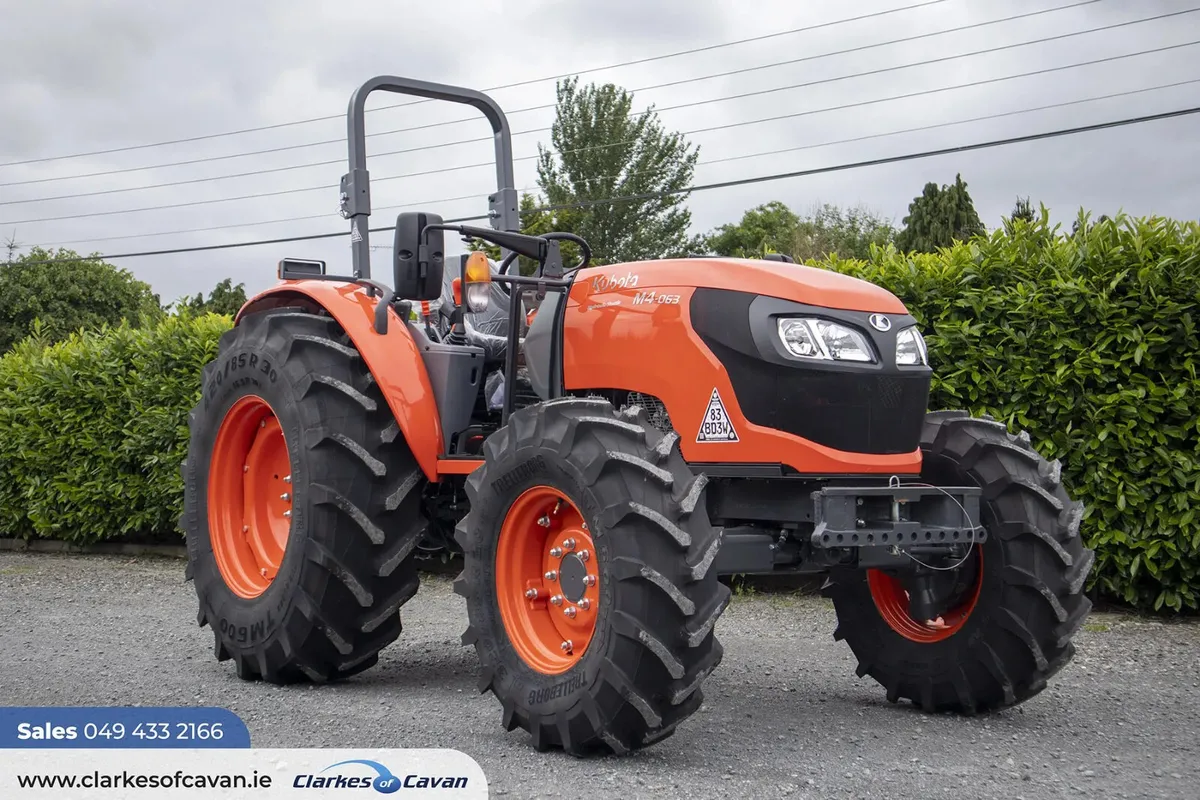 Kubota M4063 ROPS - Image 3