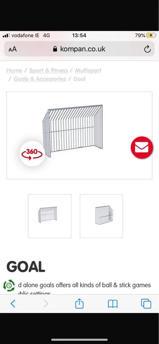 Football goals - Image 1