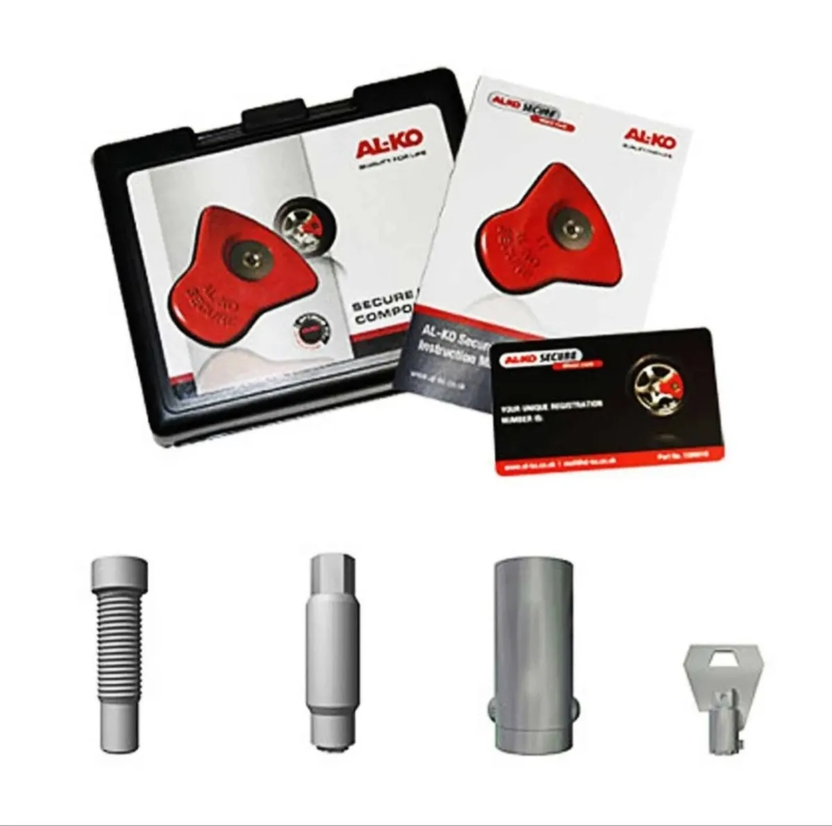 Alko No37 caravan wheel lock complete - Image 2