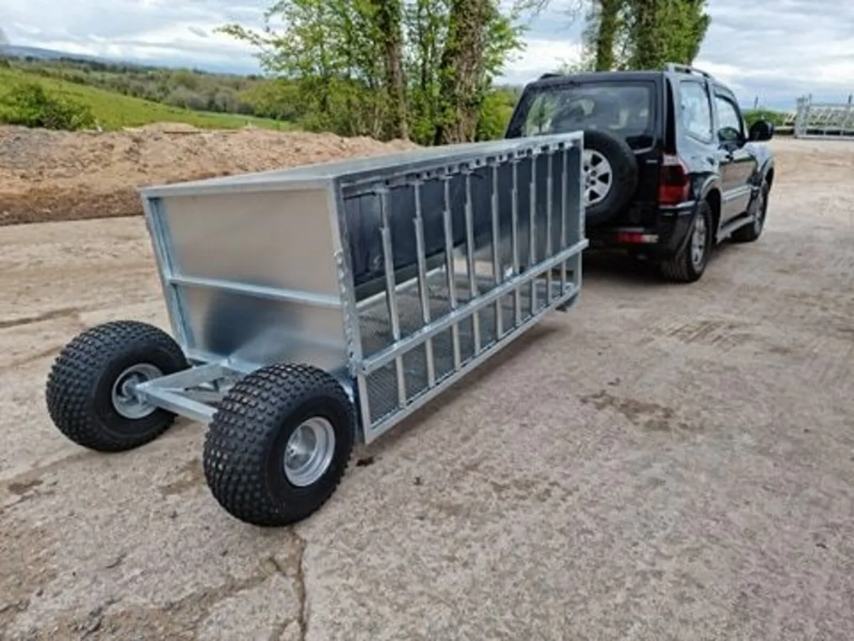 Mesh Lamb Creep Feeders. Adjustable bars - Image 2