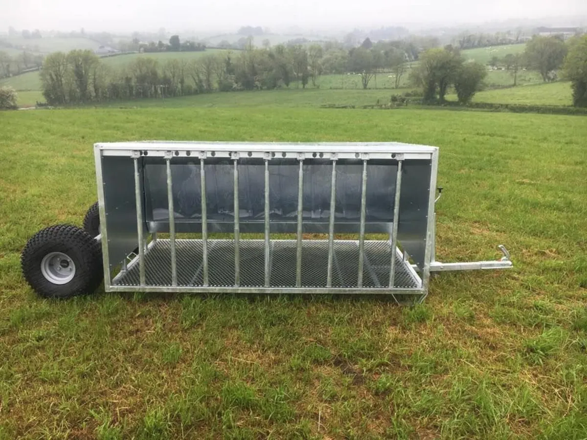 Mesh Lamb Creep Feeders. Adjustable bars - Image 4