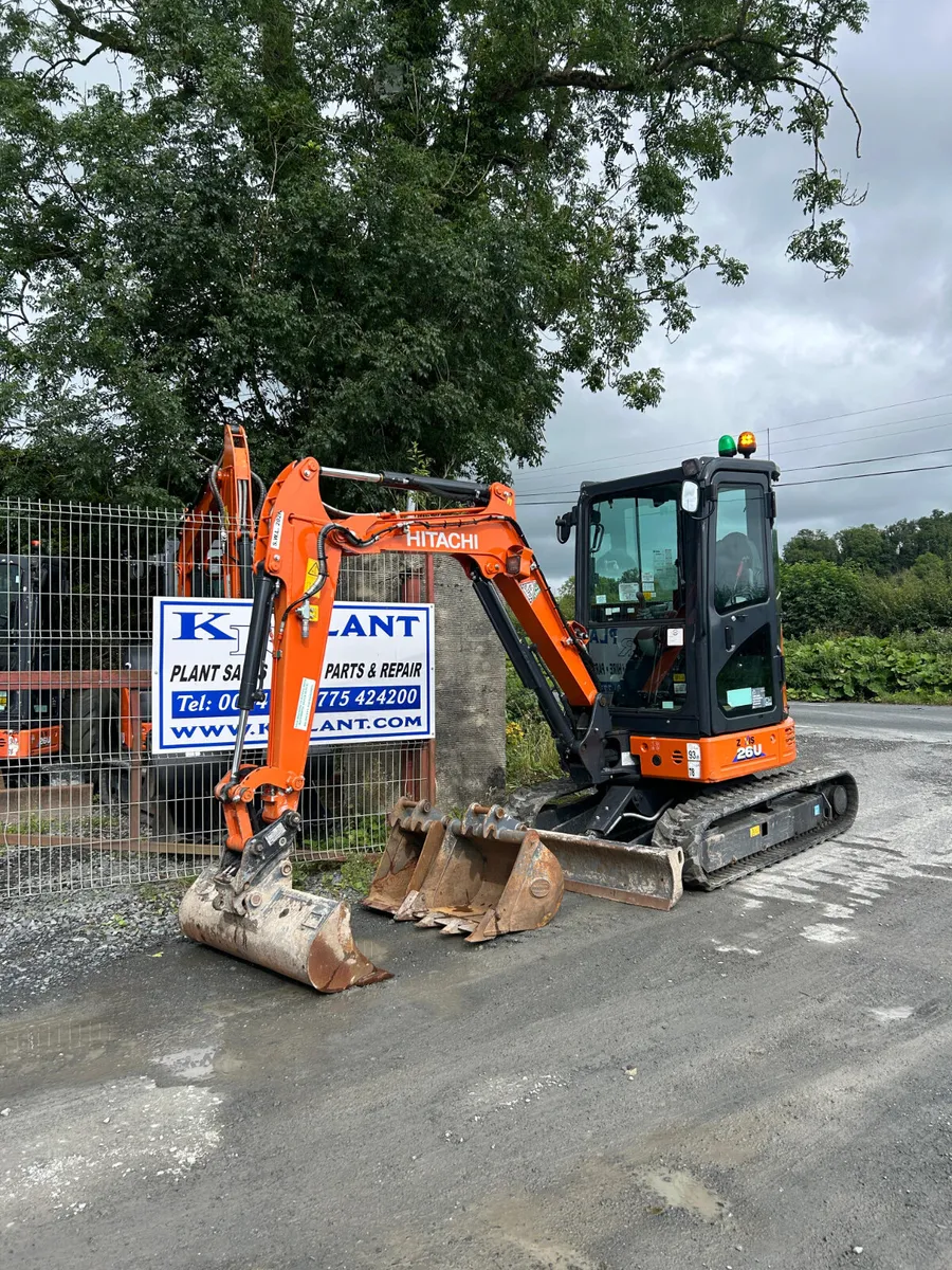 Hitachi zx26U-6 Year 2024 - Image 1