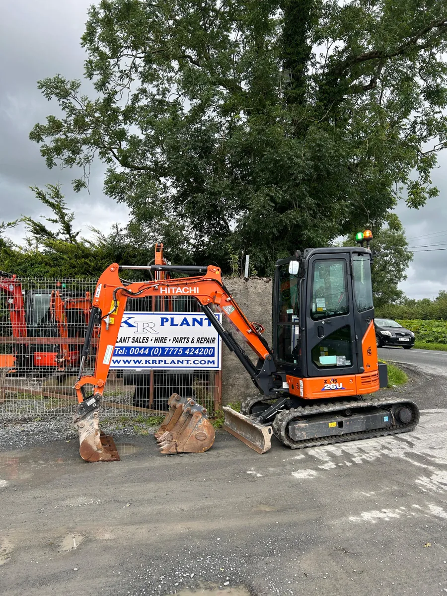 Hitachi zx26U-6 Year 2024 - Image 2